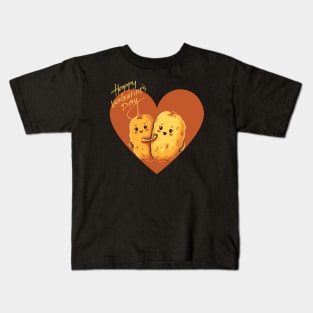 Kawaii Potato, valentines day, love you, present, gift Kids T-Shirt